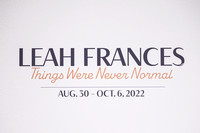 Leah Frances: Things Were Never Normal